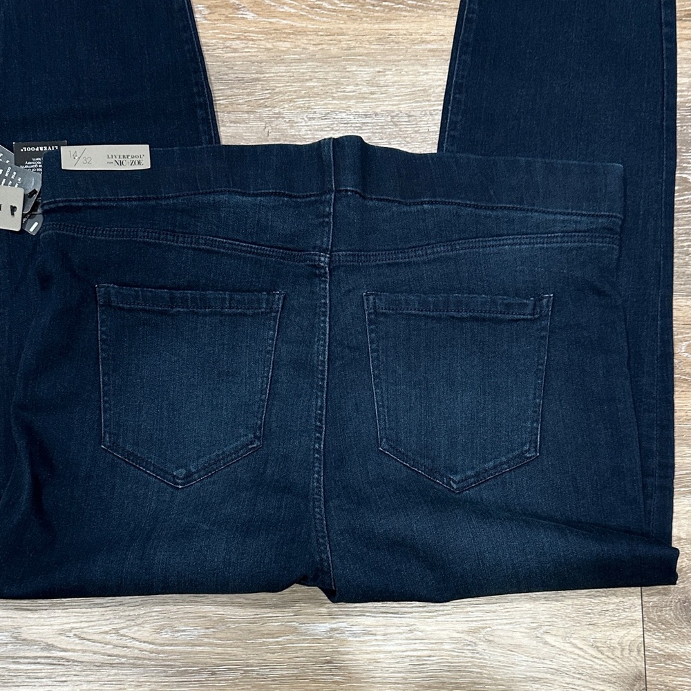 NWT! Liverpool Abby Skinny Deep Indigo Pants - Picture 7 of 7